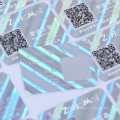 3D Customized Security Hologram Sticker with Qr Code 3D Square Custom Security Hologram Anti-Fake Laser Stickers